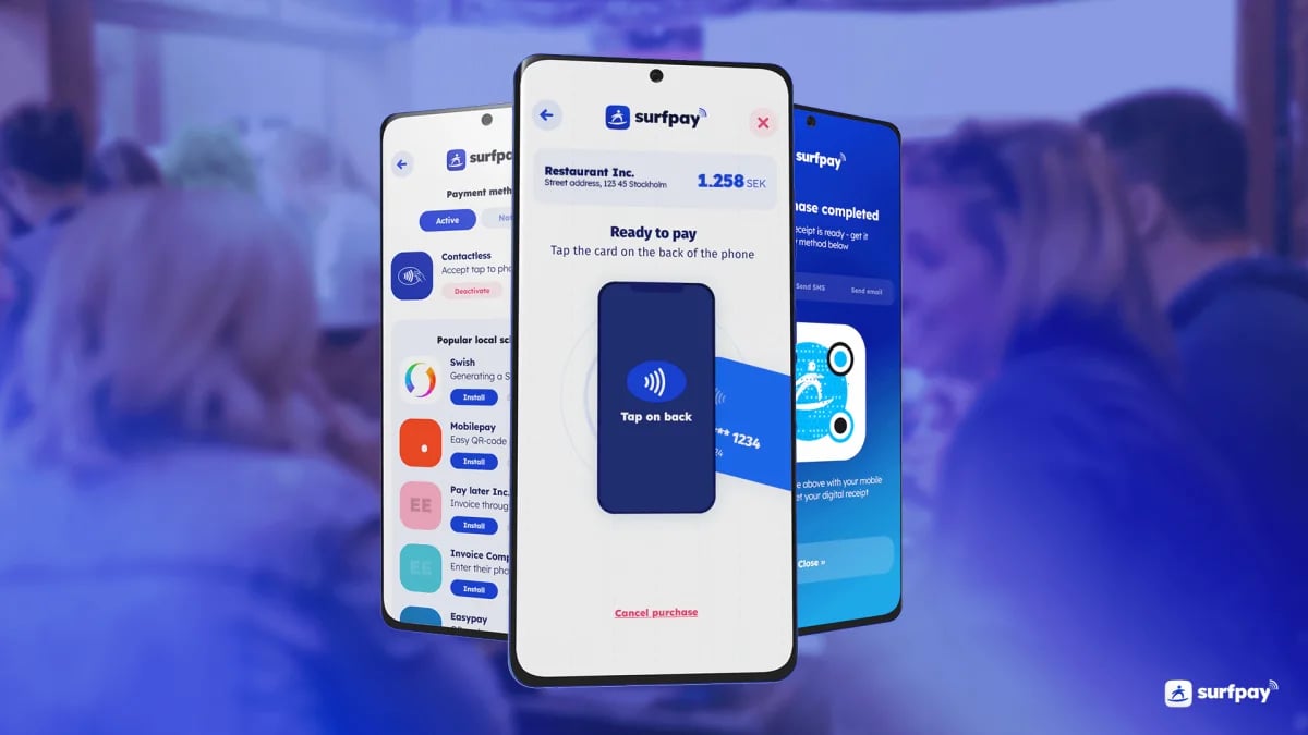 Surfpay - den enda kortterminalen du behöver