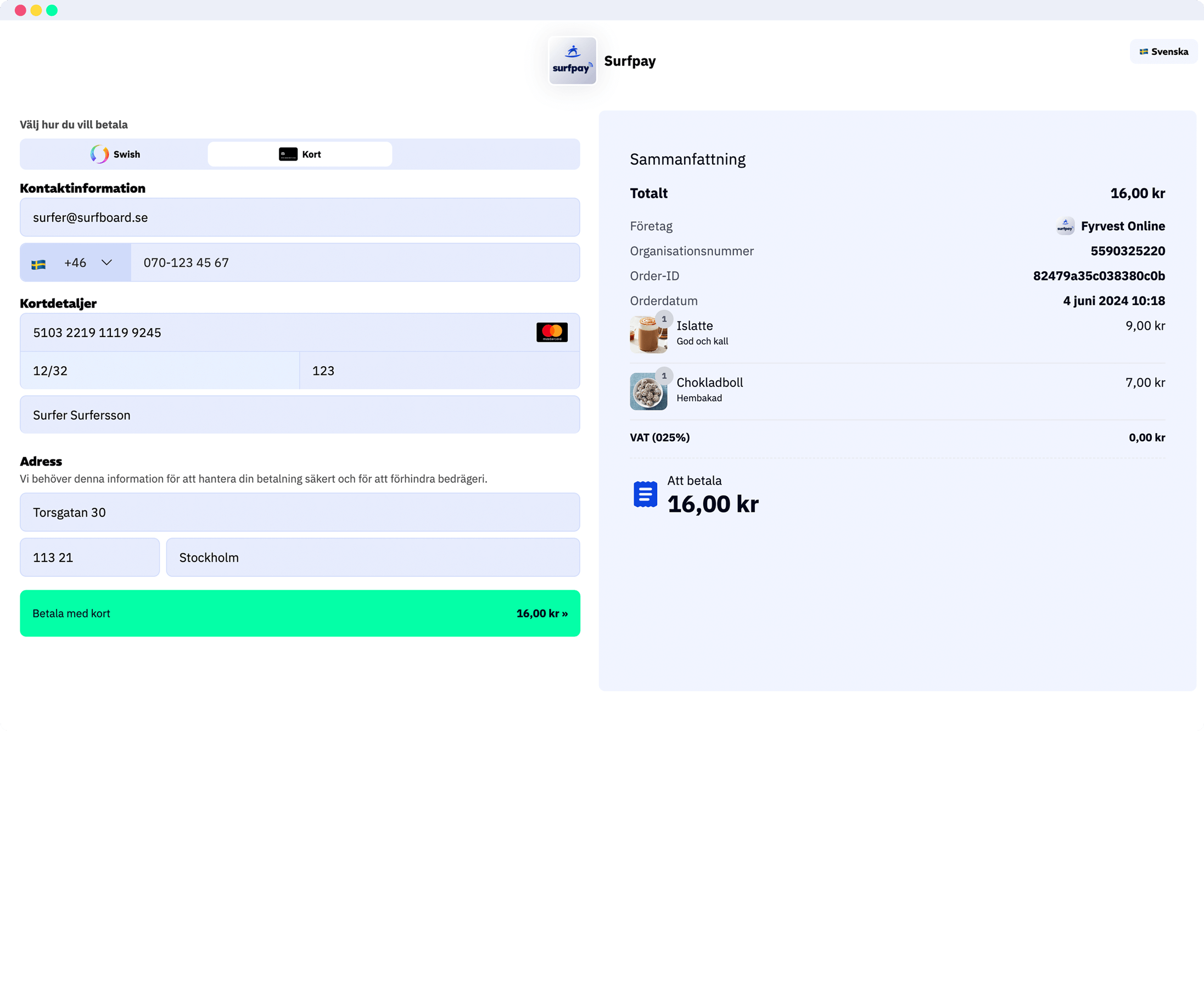 Accept payments everywhere with Surfpay